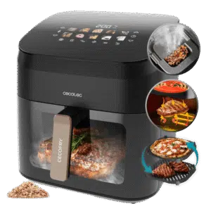 Vista frontal de la Cecofry&Grill Smokin' 8500