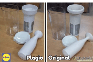 Plagio de Lidl al Vegan Milker de ChufaMix